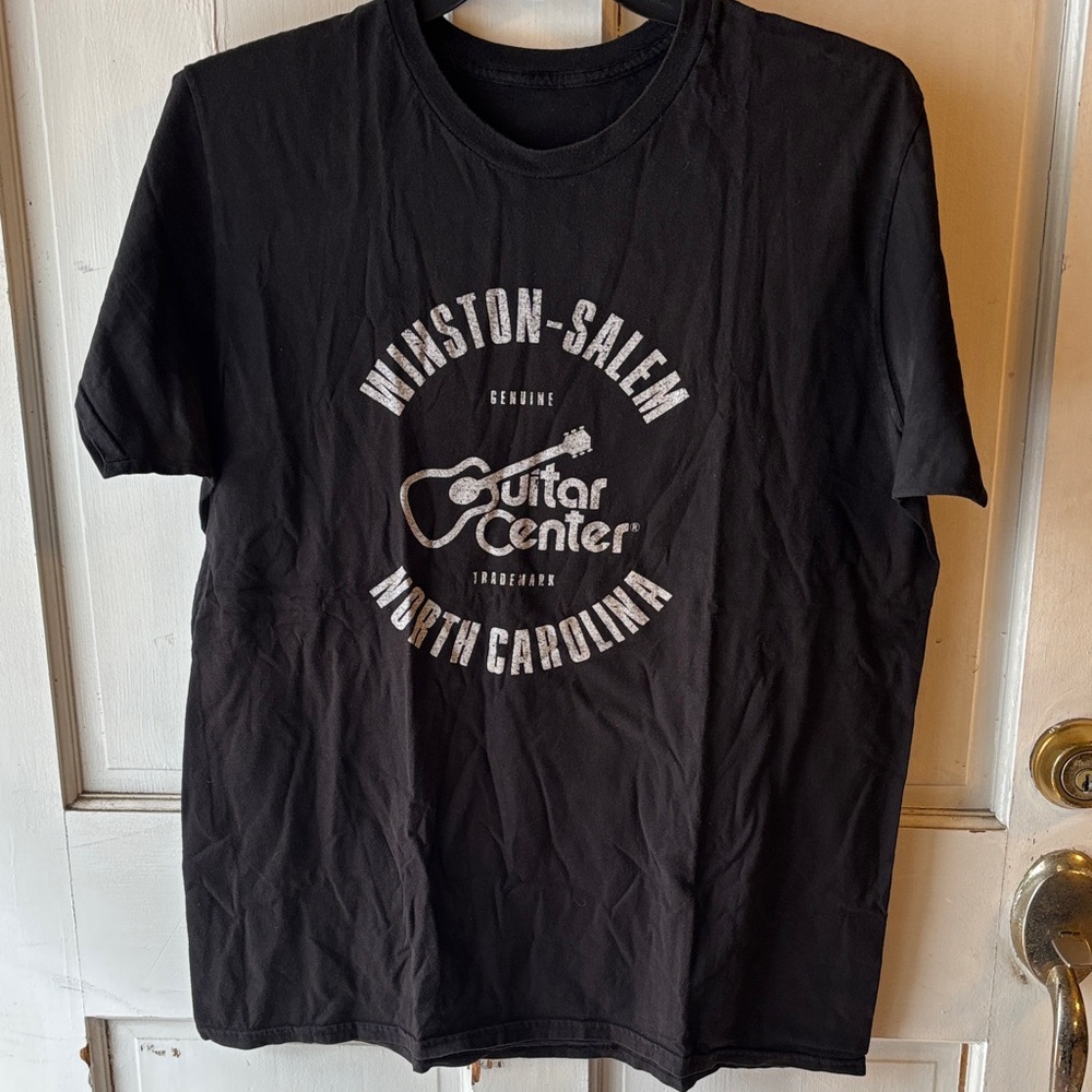 3/$20 Black Graphic Tee for Men